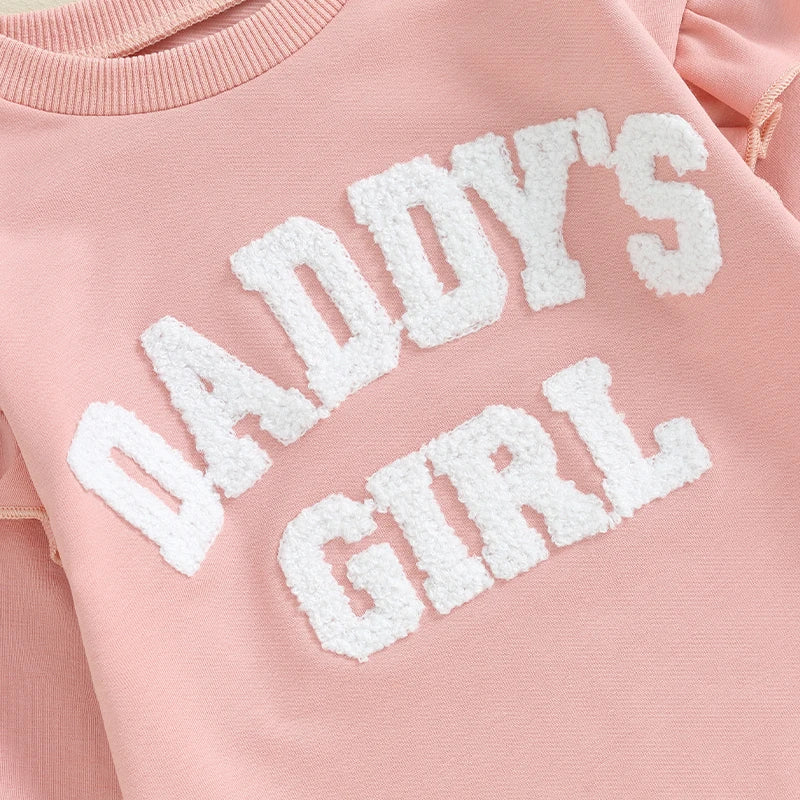 Daddy's Girl Ruffle Baby Bodysuit