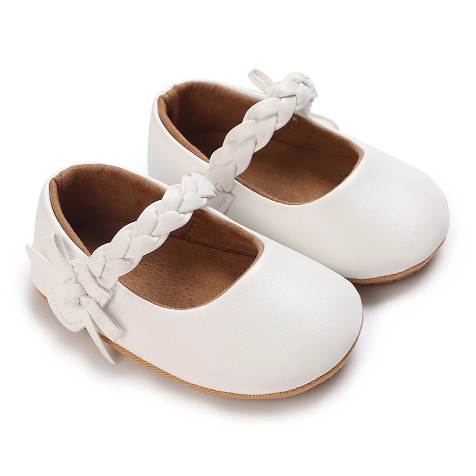 Braided Flat Baby Girl Shoes