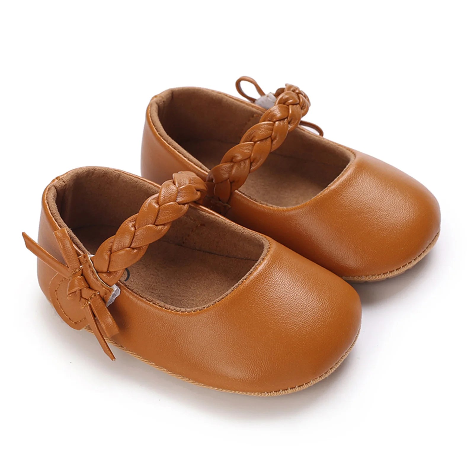 Braided Flat Baby Girl Shoes