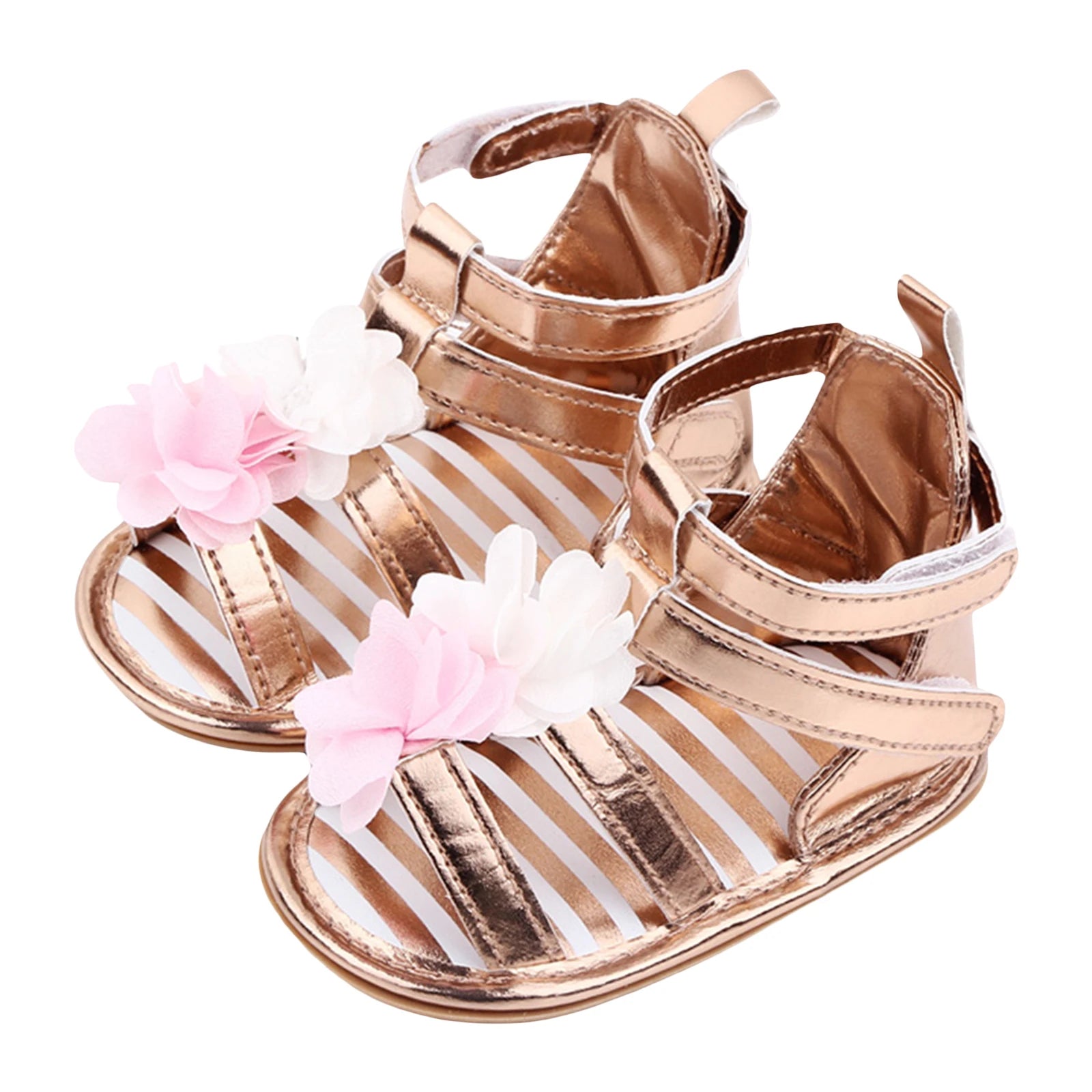 FlowerHigh Baby Girl Sandals - Gold