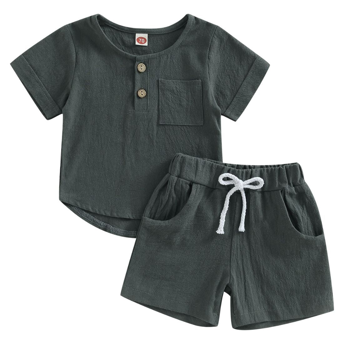 Casual Life Matching Baby Clothing Set | Green