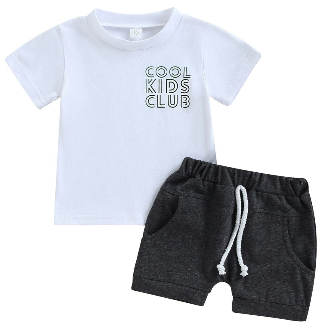 Baby & Toddler Boy Cool Kids Club Tee Set - My Trendy Youngsters | Buy Trendy and Afforable Baby and Toddler Clothing Sets @ My Trendy Youngsters - Dress your little man in Style @ My Trendy Youngsters 