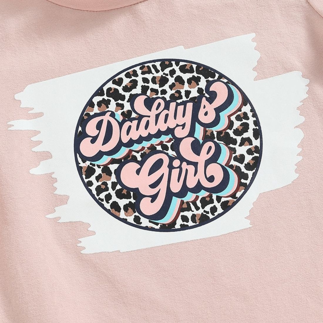 Little Girl Daddy's Girl Leopard Flares Set - My Trendy Youngsters | Buy on-trend and stylish Baby and Toddler Clothing Sets @ My Trendy Youngsters - Dress your little one in Style @ My Trendy Youngsters 