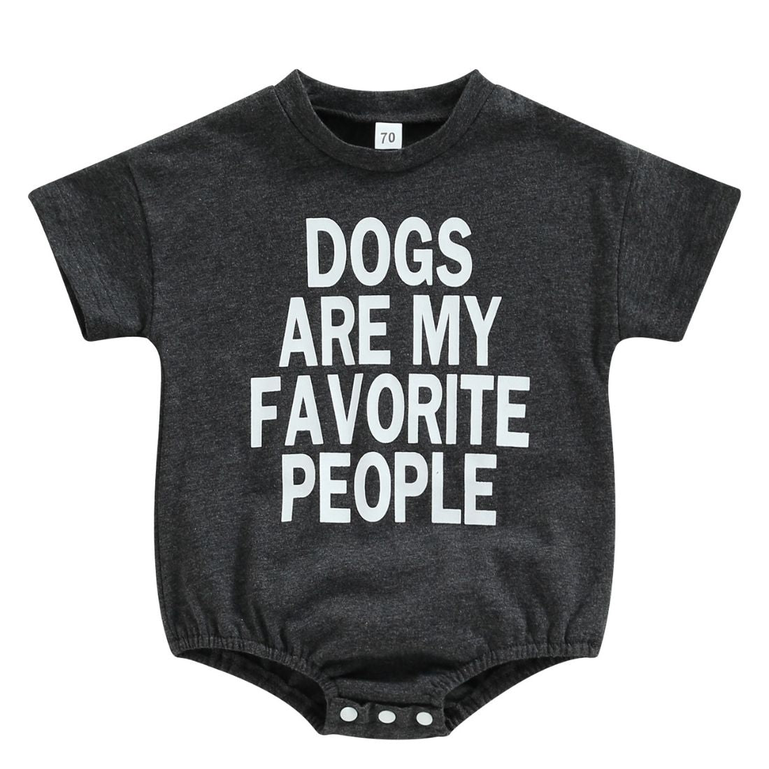 Dogs Are My Favourite People Baby Bodysuit