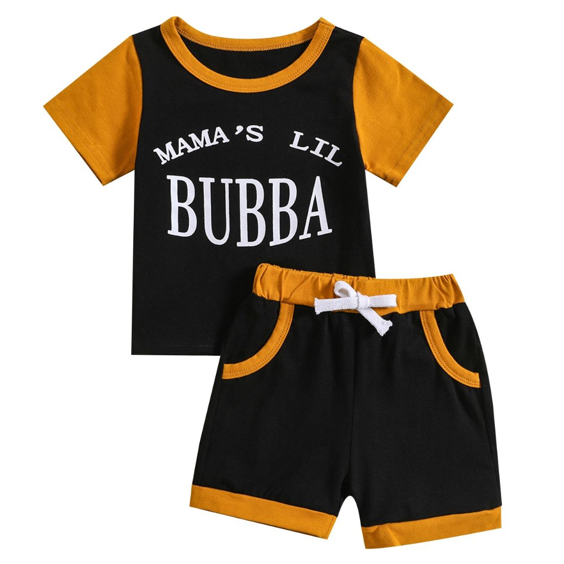Mamas Lil Bubba Casual Baby Set | Black