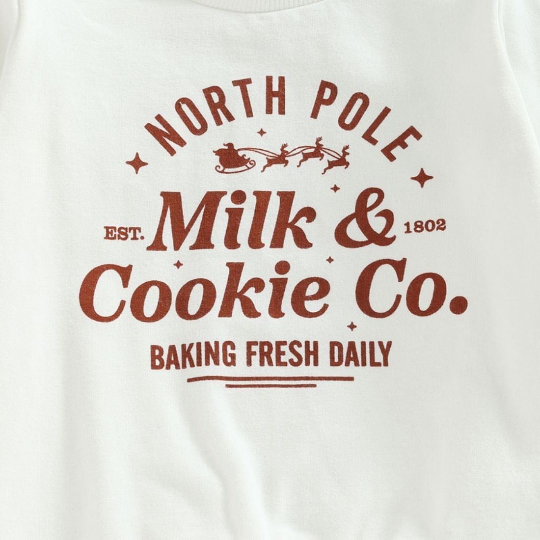 Unisex Milk & Cookie Co Toddler Sweatshirt - My Trendy Youngsters | Buy on-trend and stylish Baby and Toddler Clothing Sets @ My Trendy Youngsters - Dress your little one in Style @ My Trendy Youngsters 