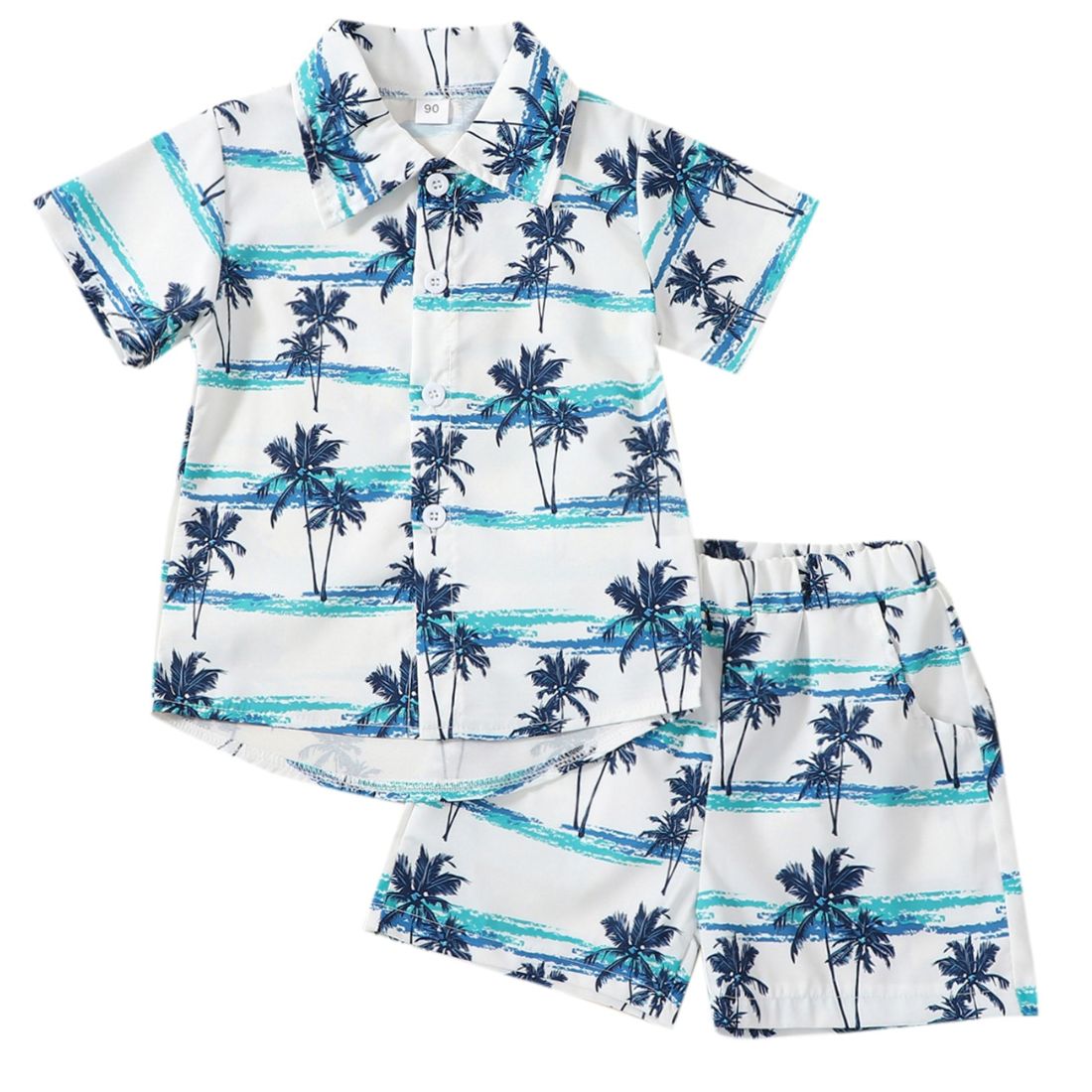 Boys Palm Island Casual Set 2-Piece Clothing Set -Buy on-trend and stylish Baby and Toddler Clothing Sets @ My Trendy Youngsters - Dress your little man in Style @ My Trendy Youngsters 