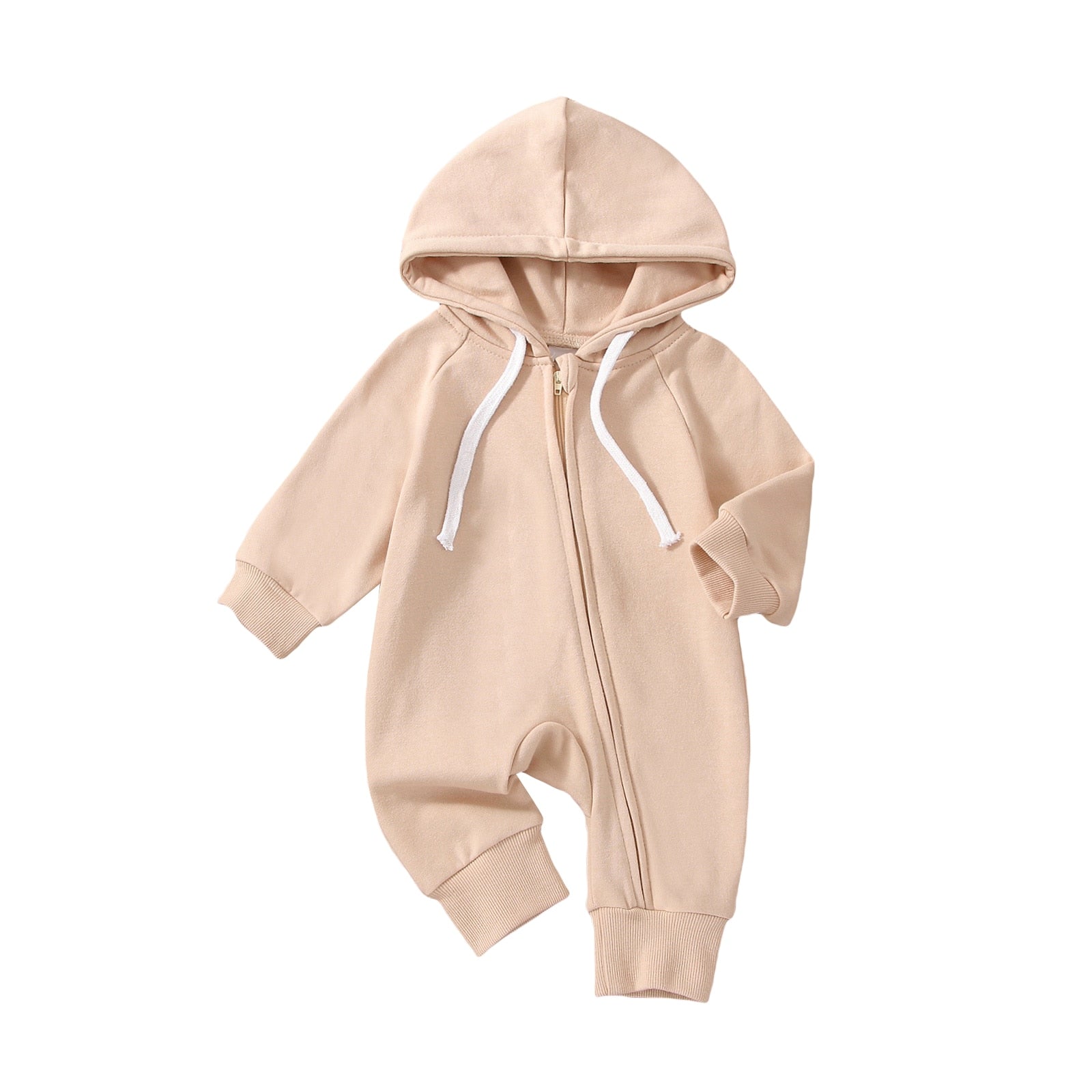 Hooded Baby Jumpsuit
