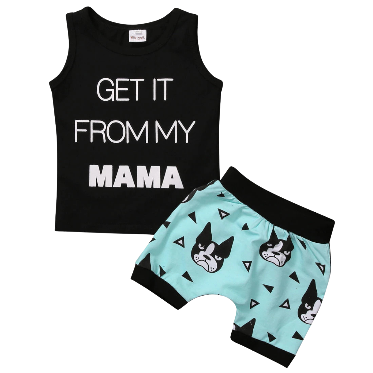 Get it From my Mama Baby Clothing Set