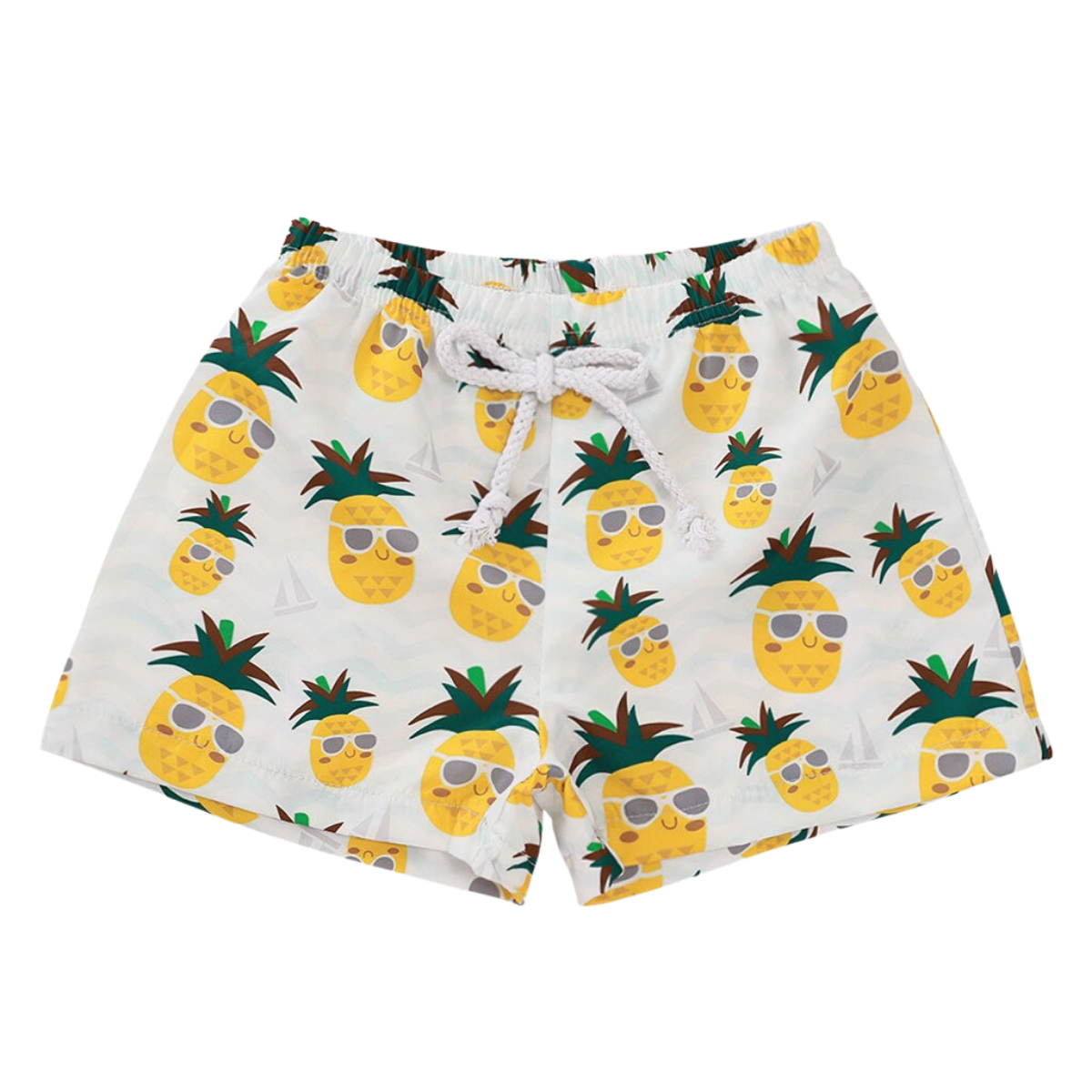 Pineapple Shades Toddler Beach Shorts