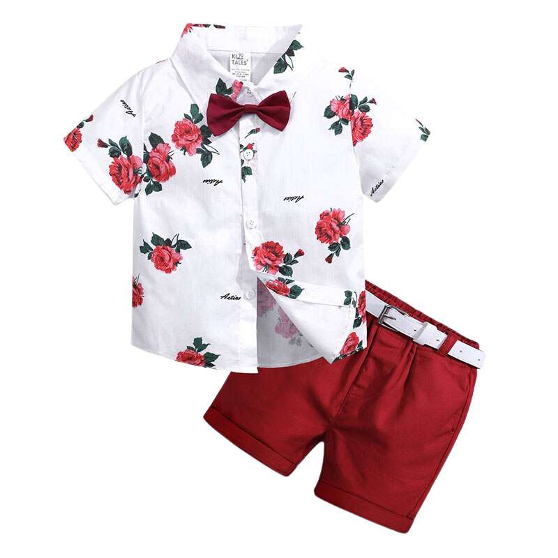 Floral Roses Toddler Clothing Set