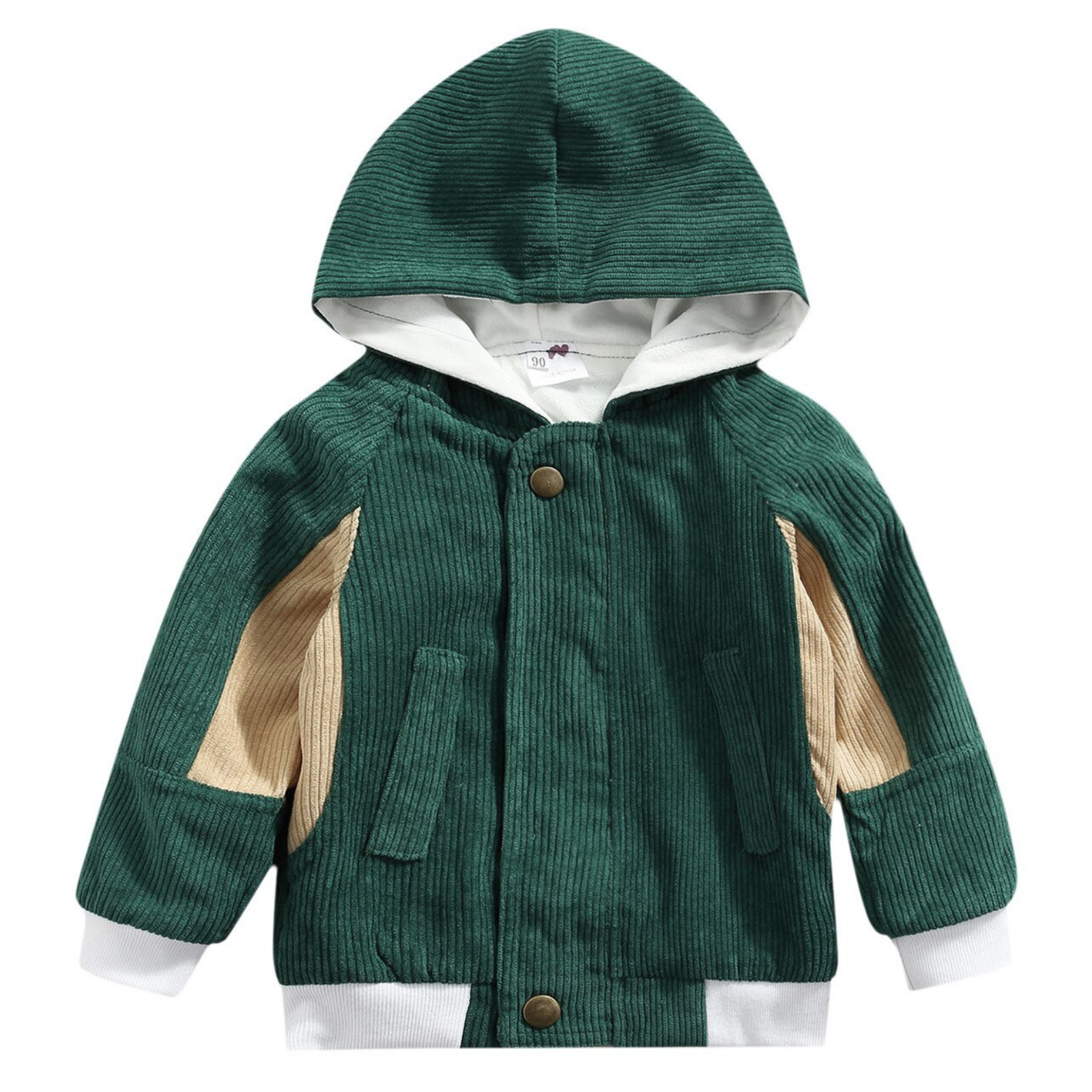 Corduroy Hooded Toddler Jacket