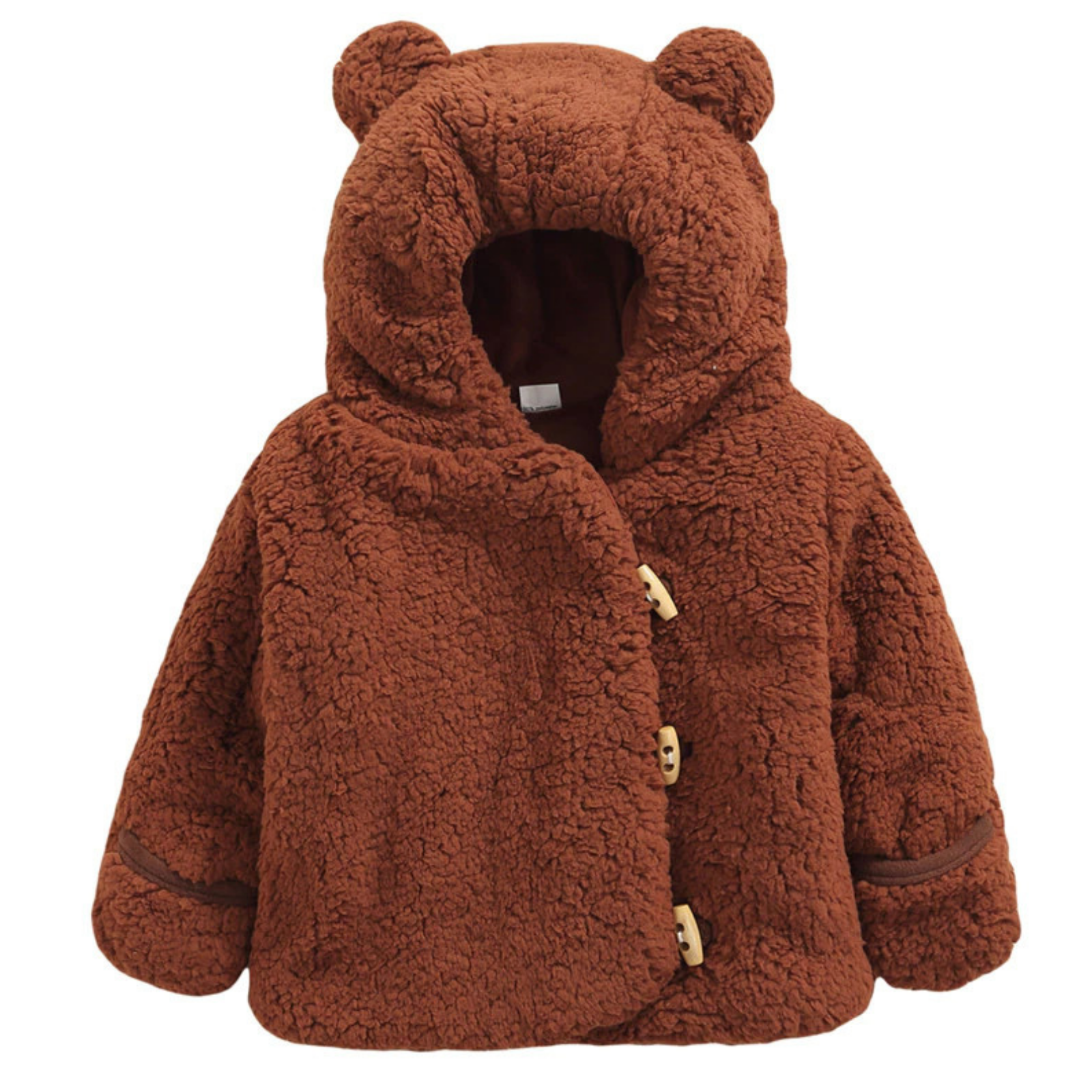 Bear Plush Baby Cardigan