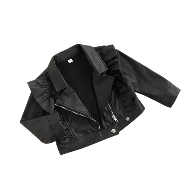 Youngsters Superstore Australia | Lapel Vegan Leather Jacket