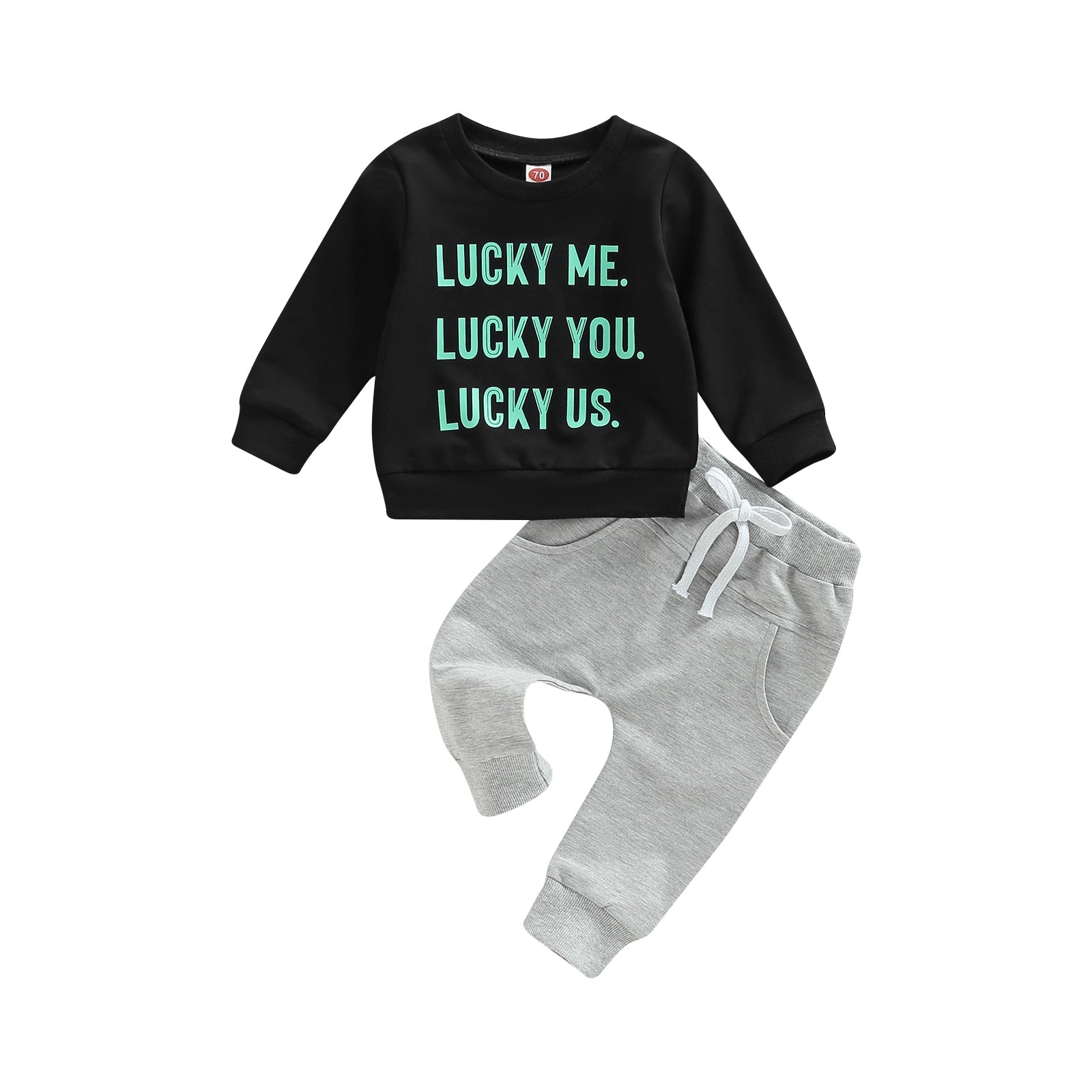 Lucky Us Baby Sweaty Clothing Set