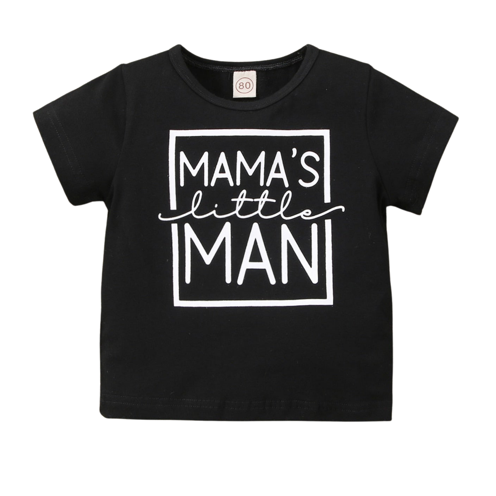 Mamas Little Man Baby T-Shirt