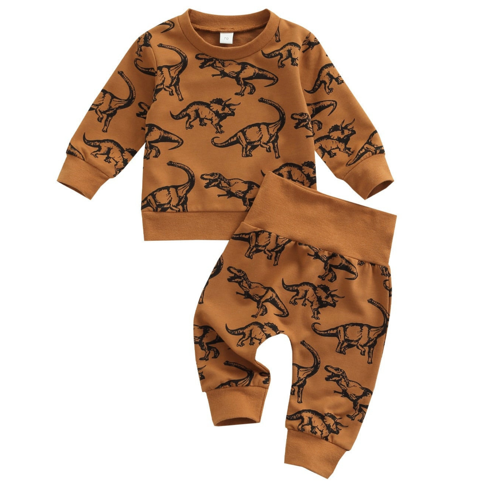Dinosaur Pullover Baby Clothing Set