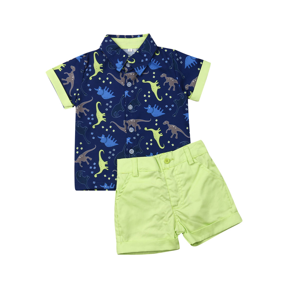 Fluro Dino Toddler Clothing Set