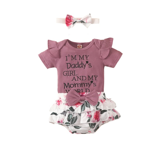 Mommy's World Floral 3pce Set